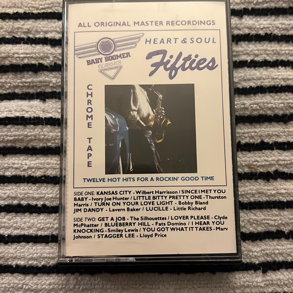 Baby Boomer Classics heart and soul fifties cassette tape